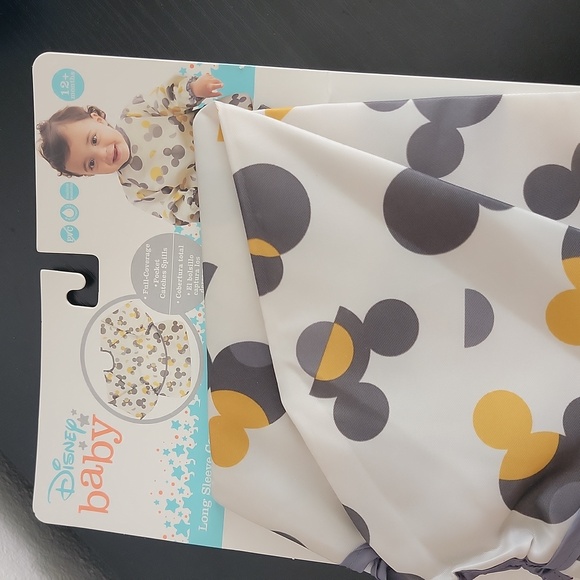 Disney Baby Long Sleeve Coverall Bib. - Picture 2 of 6